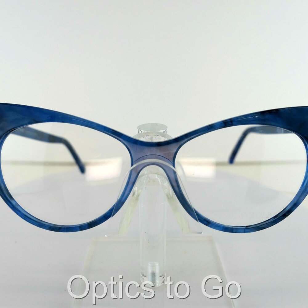 ANDY WOLF 5087 COL: G  (BLUE  MARBLE )  54-14-140 Eyeglass Frames